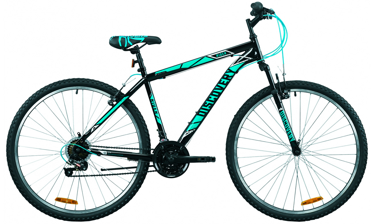 Фотографія Велосипед Discovery RIDER Vbr 29" (2020) 2020 Чорно-синій